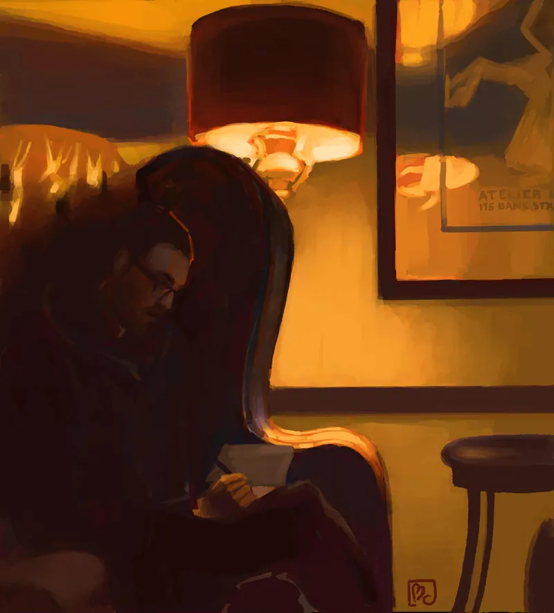 Jimmy painting